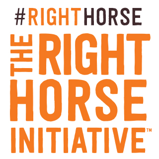 The Right Horse Social Badge 01