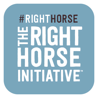 The Right Horse Social Badge 03