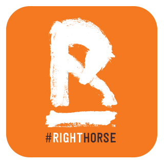 The Right Horse Social Badge 02